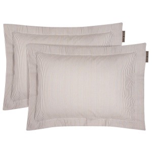 2389 Ζεύγος Μαξιλαροθήκες 50X70+5 Ταμπάς Greenwich Polo Club