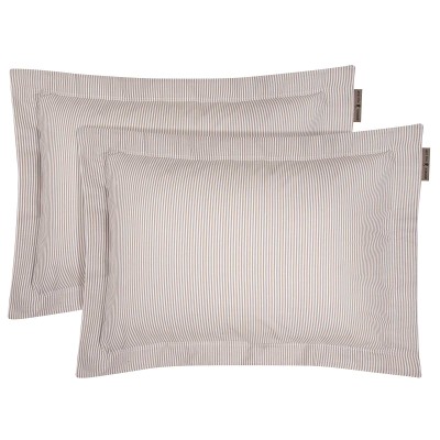 2389 Ζεύγος Μαξιλαροθήκες 50X70+5 Ταμπάς Greenwich Polo Club