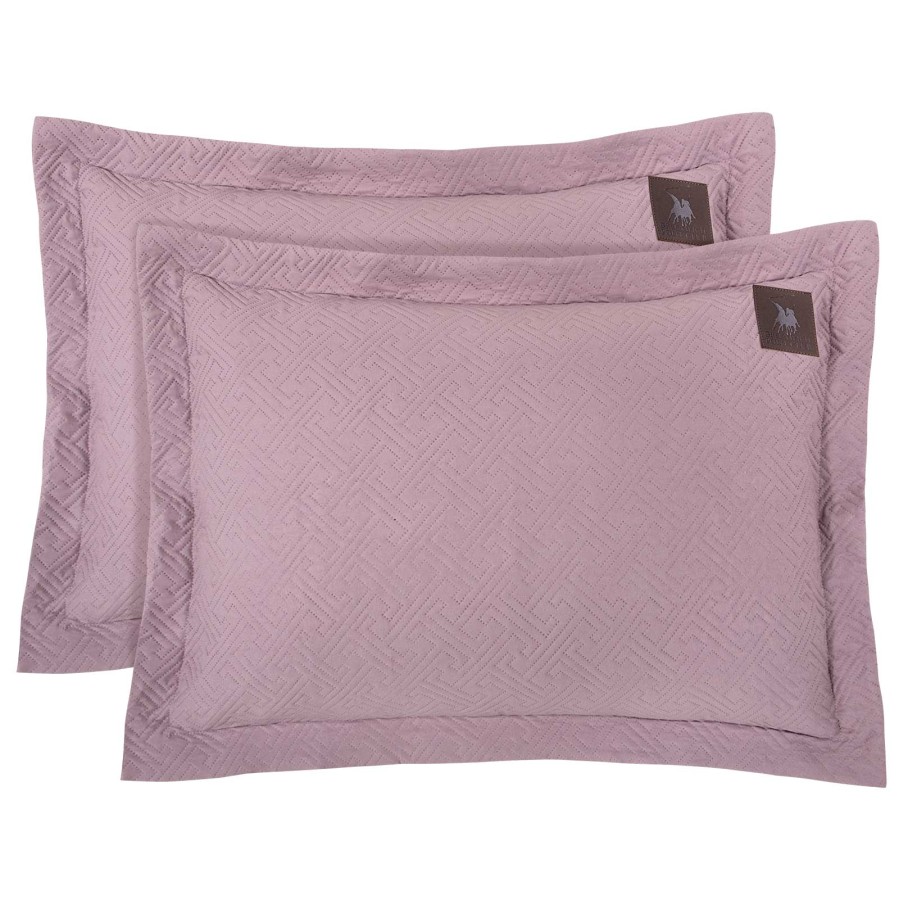 4448 Ζεύγος Μαξιλαροθήκες 50X70+5 Nude Greenwich Polo Club