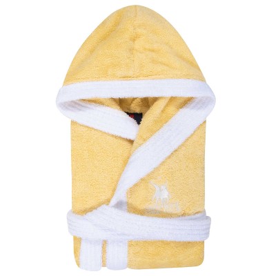 8621 Μπουρνούζι No.12 Κίτρινο Greenwich Polo Club