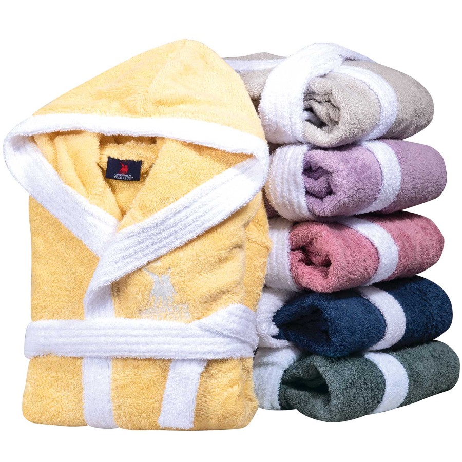 8620 Μπουρνούζι No.14 Μωβ Greenwich Polo Club