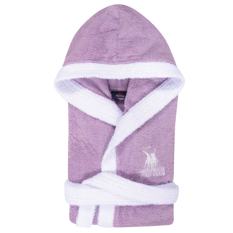 8620 Μπουρνούζι No.14 Μωβ Greenwich Polo Club