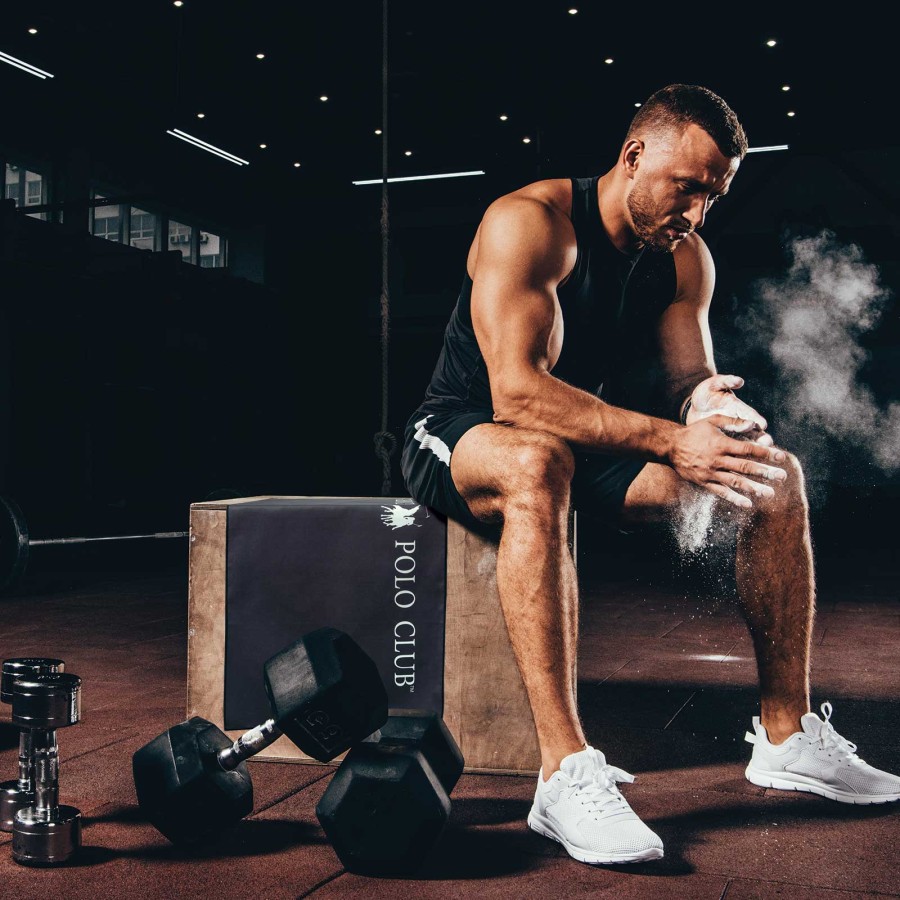 4183 Πετσέτα Γυμναστηρίου 45X90 Μαύρο/Γκρι Greenwich Polo Club