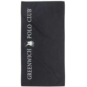 4183 Πετσέτα Γυμναστηρίου 45X90 Μαύρο/Γκρι Greenwich Polo Club