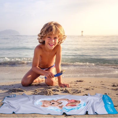 4179 Πετσέτα Θαλάσσης Junior 70X140 Γκρι/Μπλε Greenwich Polo Club 4179 Πετσέτα Θαλάσσης Junior 70X140 Γκρι/Μπλε Greenwich Polo Club