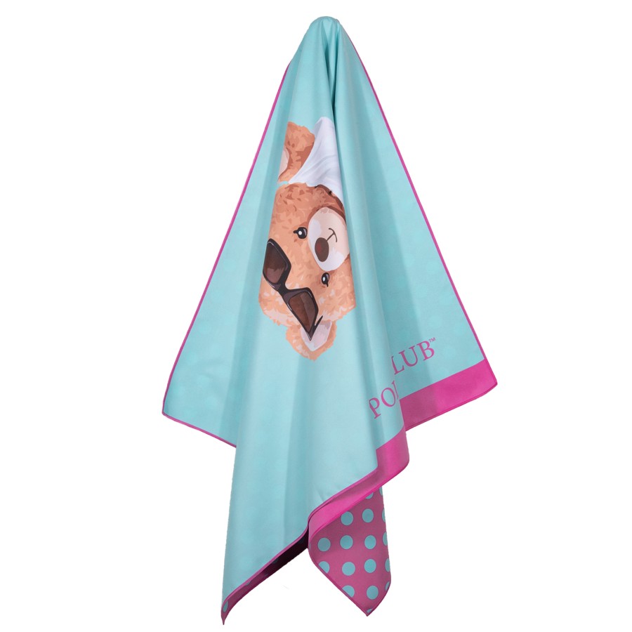 5223 Πετσέτα Θαλάσσης Junior 70X140 Μέντα/Φούξια Greenwich Polo Club