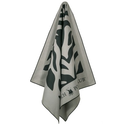 5203 Πετσέτα Θαλάσσης 80X170 Ταμπάς/Μαύρο Greenwich Polo Club