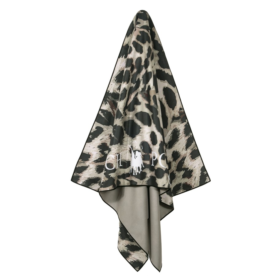 5205 Πετσέτα Θαλάσσης 80X170 Ταμπάς/Μαύρο Greenwich Polo Club