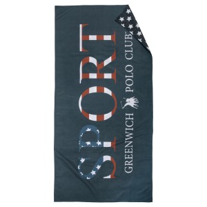 5206 Πετσέτα Θαλάσσης 80X170 Μπλε Greenwich Polo Club