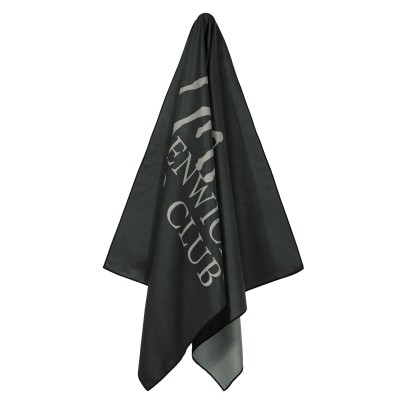 5214 Πετσέτα Θαλάσσης 80X170 Μαύρο/Γκρι Greenwich Polo Club