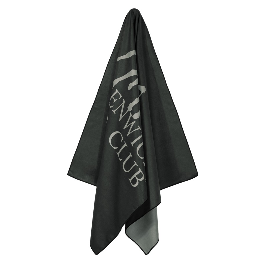 5214 Πετσέτα Θαλάσσης 80X170 Μαύρο/Γκρι Greenwich Polo Club