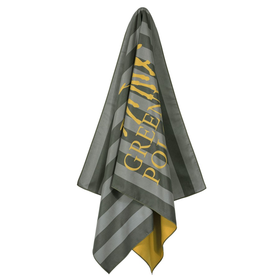 5217 Πετσέτα Θαλάσσης 80X170 Γκρι/Ώχρα Greenwich Polo Club