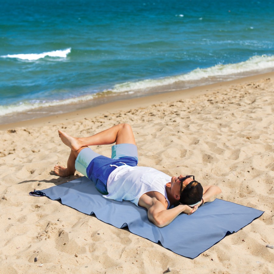 5230 Πετσέτα Θαλάσσης 80X180 Μπλε Greenwich Polo Club