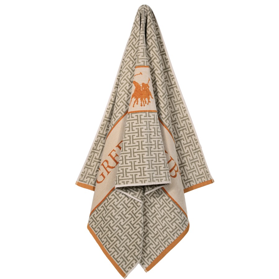 5228 Πετσέτα Θαλάσσης 90X180 Ταμπάς/Πορτοκαλί Greenwich Polo Club 5228 Πετσέτα Θαλάσσης 90X180 Ταμπάς/Πορτοκαλί Greenwich Polo Club