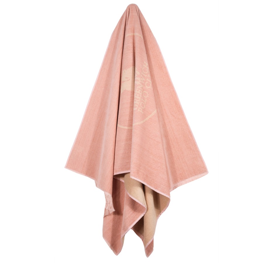 5238 Πετσέτα Θαλάσσης 90X180 Ροζ Greenwich Polo Club