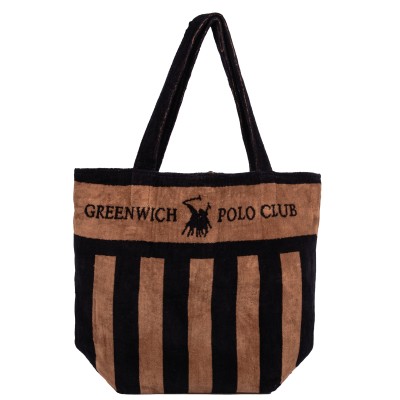 5233 Τσάντα Θαλάσσης 55X40 Καφέ Greenwich Polo Club
