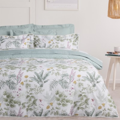 1715 Κουβερλί King Prestige 230X240 Ιβουάρ/Πράσινο Das Home