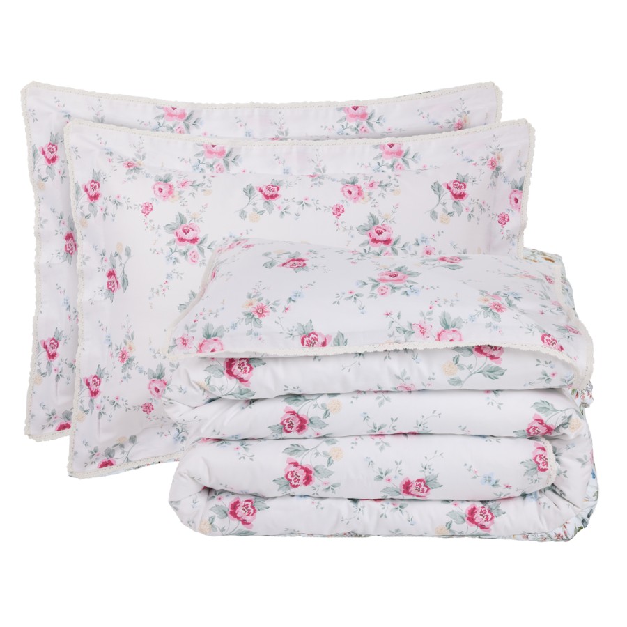 1718 Κουβερλί King Prestige 230X240 Πολύχρωμο Das Home