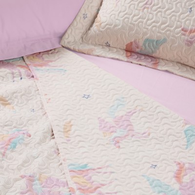 4981 Κουβερλί Μονό Kid 160X240 Ροζ Das Home