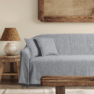 0285 Ριχτάρι Τριθέσιου Καναπέ 180X300 Μαύρο Das Home 0285 Ριχτάρι Τριθέσιου Καναπέ 180X300 Μαύρο Das Home
