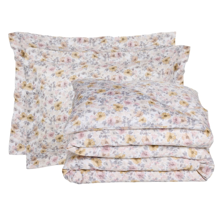 1720 Σεντόνια Σετ King Prestige 260X280 Ταμπάς/Γκρι Das Home