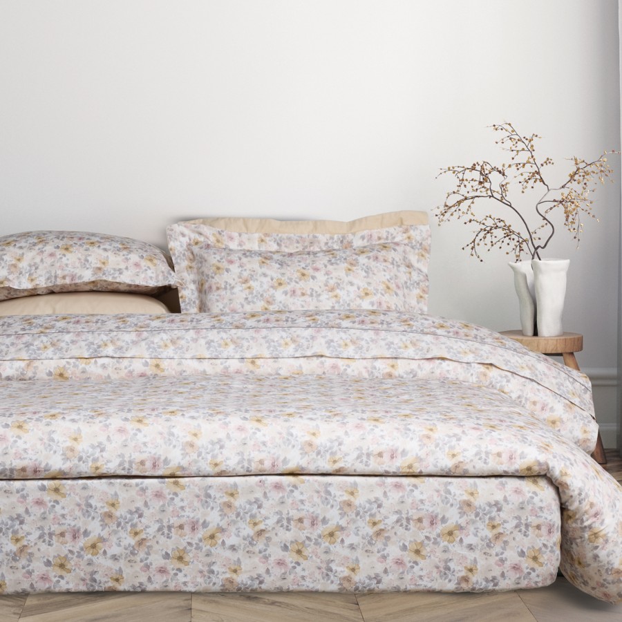 1720 Σεντόνια Σετ King Prestige 260X280 Ταμπάς/Γκρι Das Home