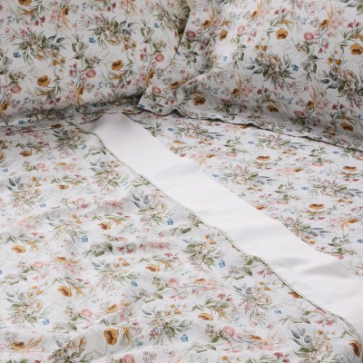 1722 Σεντόνια Σετ King Prestige 260X280 Λαδί Das Home