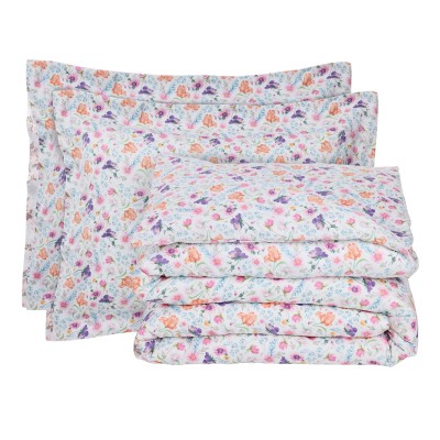 1723 Σεντόνια Σετ King Executive 260X280 Ροζ Das Home