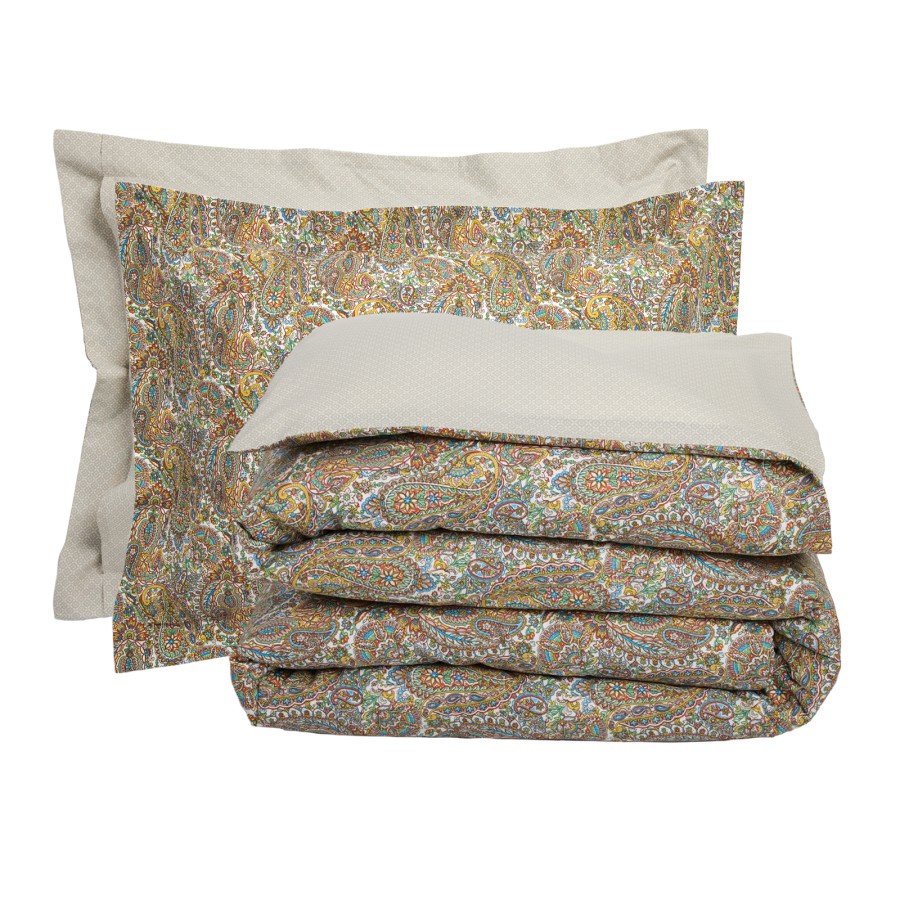 9697 Σετ Σεντόνια Υπέρδιπλα Happy 240X260 Πολύχρωμο Das Home