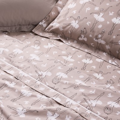 4984 Σετ Σεντόνια Μονά Kid 170X260 Nude Das Home