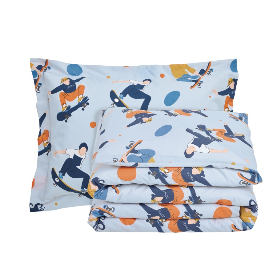 4985 Σετ Σεντόνια Μονά Kid 170X260 Γκρι Das Home