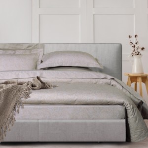 1719 Σεντόνια Σετ Υπέρδιπλα Prestige 240X260 Εκρού/Λαδί/Nude Das Home