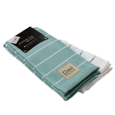 0884 Σετ Ποτηρόπανα 2Τμχ 40X60 Μέντα Das Home 0884 Σετ Ποτηρόπανα 2Τμχ 40X60 Μέντα Das Home