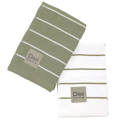 0885 Σετ Ποτηρόπανα 2Τμχ 40X60 Λαδί Das Home 0885 Σετ Ποτηρόπανα 2Τμχ 40X60 Λαδί Das Home