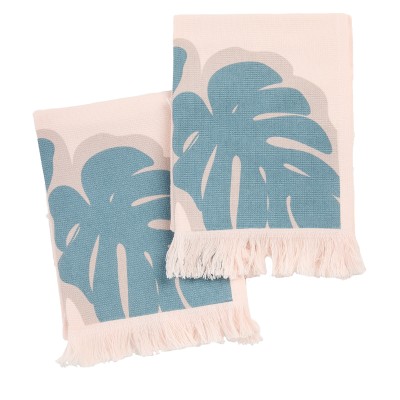 0889 Σετ Ποτηρόπανα 2Τμχ 30X50 Πολύχρωμο Das Home