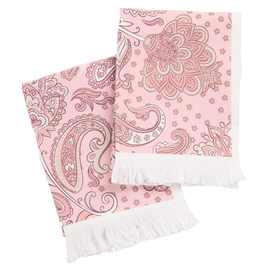 0891 Σετ Ποτηρόπανα 2Τμχ 30X50 Ροζ Das Home 0891 Σετ Ποτηρόπανα 2Τμχ 30X50 Ροζ Das Home