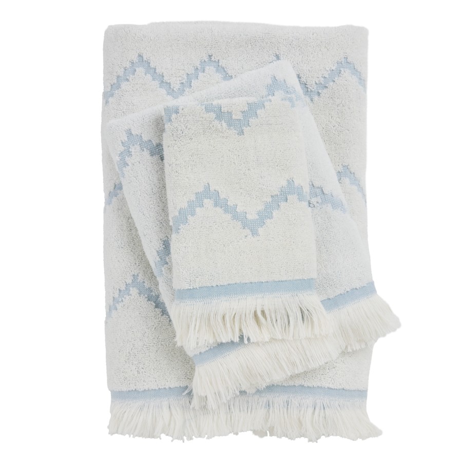 0870 Σετ Πετσέτες 3Τμχ Best Μπλε Das Home