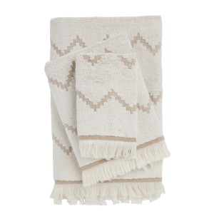 0872 Σετ Πετσέτες 3Τμχ Best Μπεζ Das Home