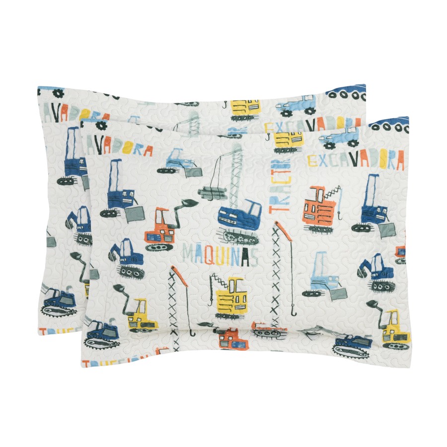 4982 Ζεύγος Μαξιλαροθήκες 50X70+5 Πολύχρωμο Das Home