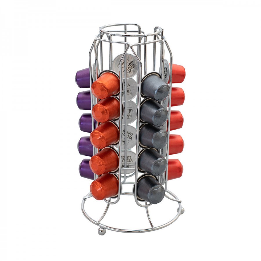 ESTIA ΒΑΣΗ ΓΙΑ ΚΑΨΟΥΛΕΣ NESPRESSO ΜΕΤΑΛΛΙΚΗ