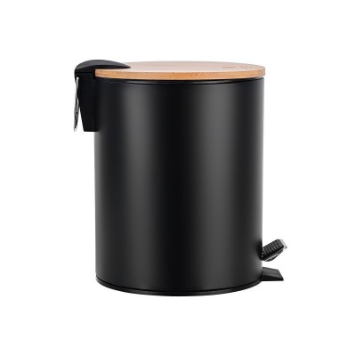 ESTIA ΧΑΡΤΟΔΟΧΕΙΟ ΜΠΑΝΙΟΥ BAMBOO ESSENTIALS SOFT CLOSE 5lt ΜΑΥΡΟ ESTIA ΧΑΡΤΟΔΟΧΕΙΟ ΜΠΑΝΙΟΥ BAMBOO ESSENTIALS SOFT CLOSE 5lt ΜΑΥΡΟ