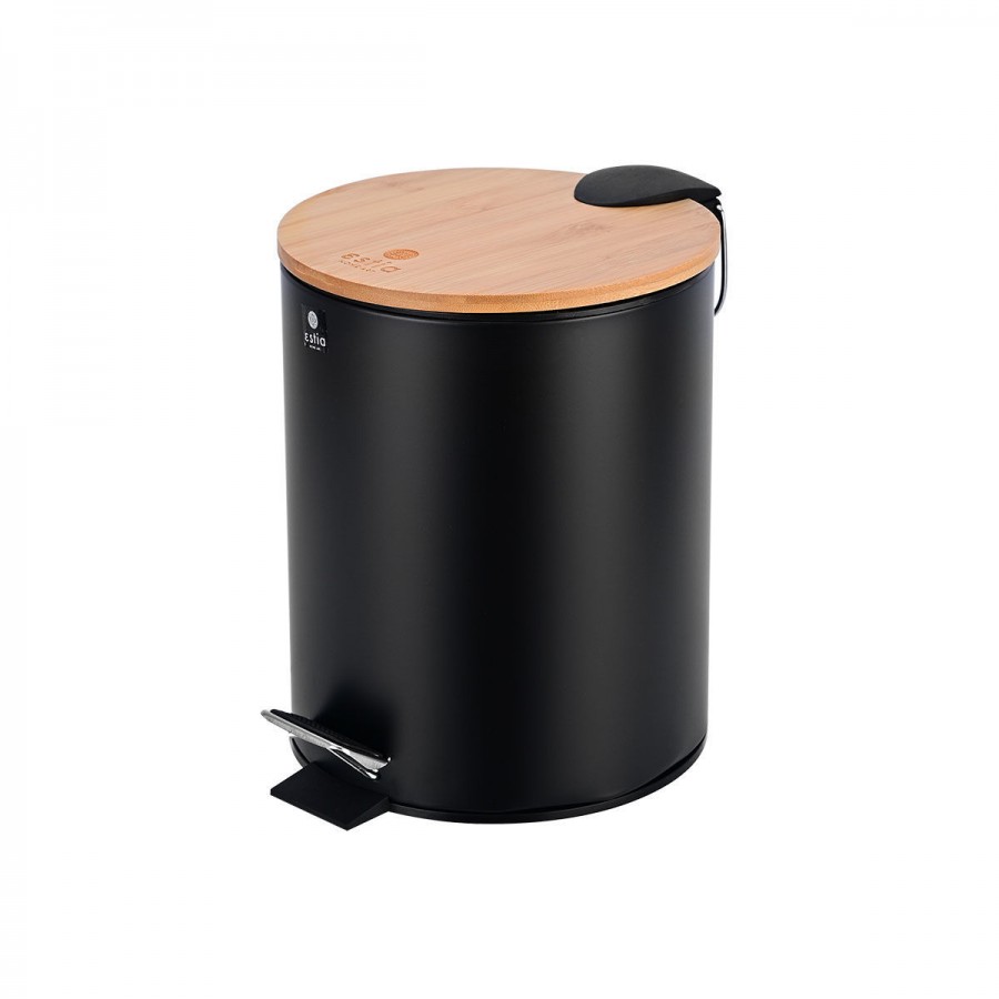 ESTIA ΧΑΡΤΟΔΟΧΕΙΟ ΜΠΑΝΙΟΥ BAMBOO ESSENTIALS SOFT CLOSE 5lt ΜΑΥΡΟ ESTIA ΧΑΡΤΟΔΟΧΕΙΟ ΜΠΑΝΙΟΥ BAMBOO ESSENTIALS SOFT CLOSE 5lt ΜΑΥΡΟ