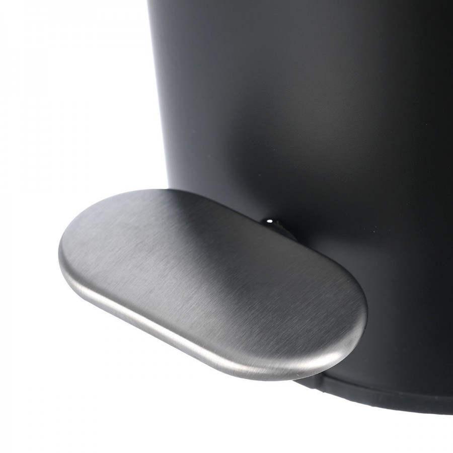 ESTIA ΧΑΡΤΟΔΟΧΕΙΟ ΜΠΑΝΙΟΥ SOFT CLOSE SLIM 5lt ΜΑΤ ΜΑΥΡΟ ESTIA ΧΑΡΤΟΔΟΧΕΙΟ ΜΠΑΝΙΟΥ SOFT CLOSE SLIM 5lt ΜΑΤ ΜΑΥΡΟ
