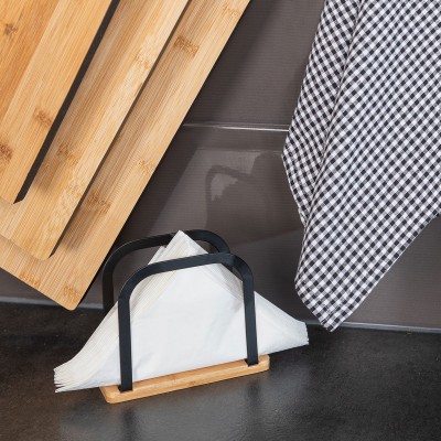 ESTIA ΧΑΡΤΟΠΕΤΣΕΤΟΘΗΚΗ BAMBOO ESSENTIALS ΟΡΘΙΑ ΜΕΤΑΛΛΙΚΗ 15x6x12.5cm ΜΑΥΡΗ ESTIA ΧΑΡΤΟΠΕΤΣΕΤΟΘΗΚΗ BAMBOO ESSENTIALS ΟΡΘΙΑ ΜΕΤΑΛΛΙΚΗ 15x6x12.5cm ΜΑΥΡΗ