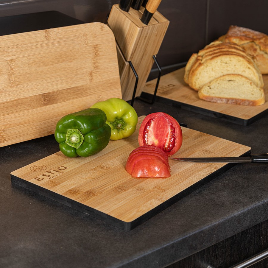 ESTIA ΕΠΙΦΑΝΕΙΑ ΚΟΠΗΣ BAMBOO ESSENTIALS 27x20cm ESTIA ΕΠΙΦΑΝΕΙΑ ΚΟΠΗΣ BAMBOO ESSENTIALS 27x20cm