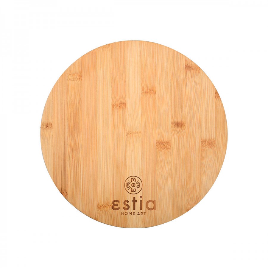 ESTIA ΕΠΙΦΑΝΕΙΑ ΚΟΠΗΣ BAMBOO ESSENTIALS ΣΤΡΟΓΓΥΛΟ 28cm
