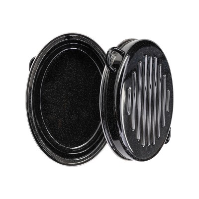 ESTIA ΓΑΣΤΡΑ ENAMEL PREMIUM ΕΜΑΓΙΕ 40x28x17cm 6.3lt ESTIA ΓΑΣΤΡΑ ENAMEL PREMIUM ΕΜΑΓΙΕ 40x28x17cm 6.3lt