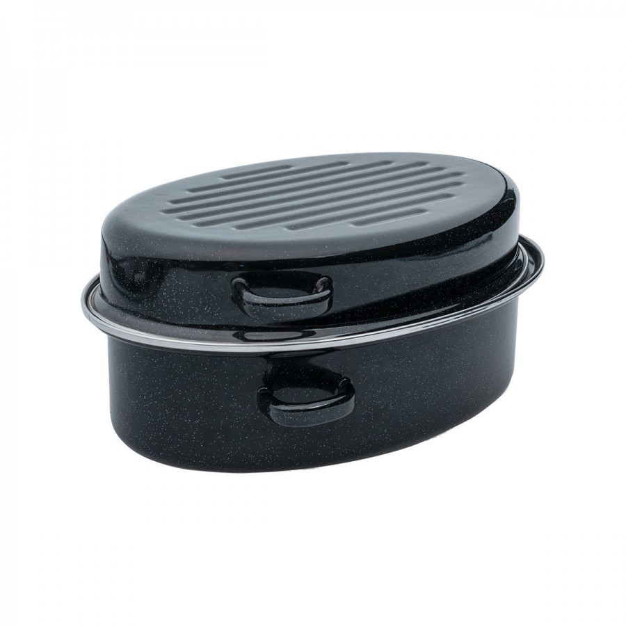 ESTIA ΓΑΣΤΡΑ ENAMEL PREMIUM ΕΜΑΓΙΕ 40x28x17cm 6.3lt ESTIA ΓΑΣΤΡΑ ENAMEL PREMIUM ΕΜΑΓΙΕ 40x28x17cm 6.3lt