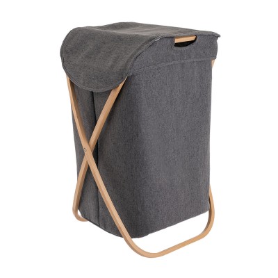 ESTIA ΚΑΛΑΘΙ ΑΠΛΥΤΩΝ BAMBOO ESSENTIALS ΜΕ ΘΗΚΗ ΠΟΛΥΕΣΤΕΡΑ ΠΤΥΣΣΟΜΕΝΟ 40x40x70cm ESTIA ΚΑΛΑΘΙ ΑΠΛΥΤΩΝ BAMBOO ESSENTIALS ΜΕ ΘΗΚΗ ΠΟΛΥΕΣΤΕΡΑ ΠΤΥΣΣΟΜΕΝΟ 40x40x70cm