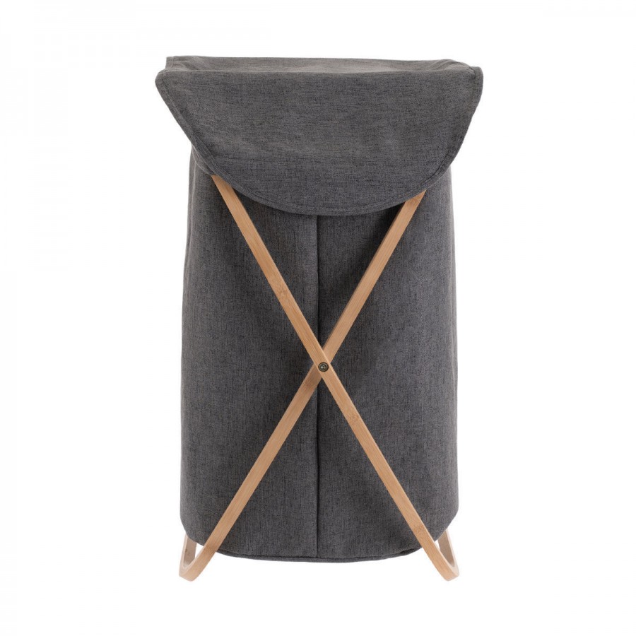 ESTIA ΚΑΛΑΘΙ ΑΠΛΥΤΩΝ BAMBOO ESSENTIALS ΜΕ ΘΗΚΗ ΠΟΛΥΕΣΤΕΡΑ ΠΤΥΣΣΟΜΕΝΟ 40x40x70cm ESTIA ΚΑΛΑΘΙ ΑΠΛΥΤΩΝ BAMBOO ESSENTIALS ΜΕ ΘΗΚΗ ΠΟΛΥΕΣΤΕΡΑ ΠΤΥΣΣΟΜΕΝΟ 40x40x70cm